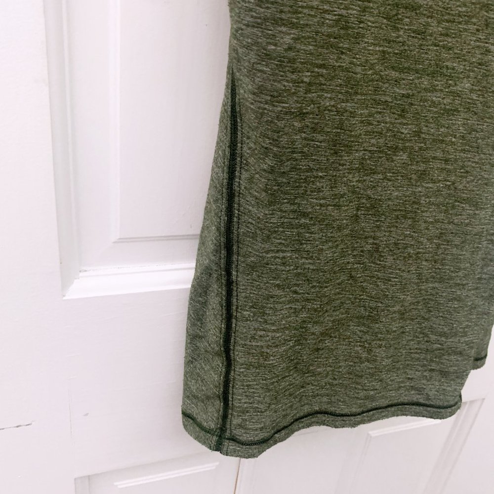 Lululemon Amala Tank Heathered Gator Green - Picture 8 of 11